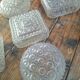 Set of 8 vintage ceiling lights, antique light fixtures, wall lights