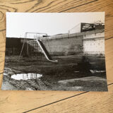 Photography children's playground. nineties