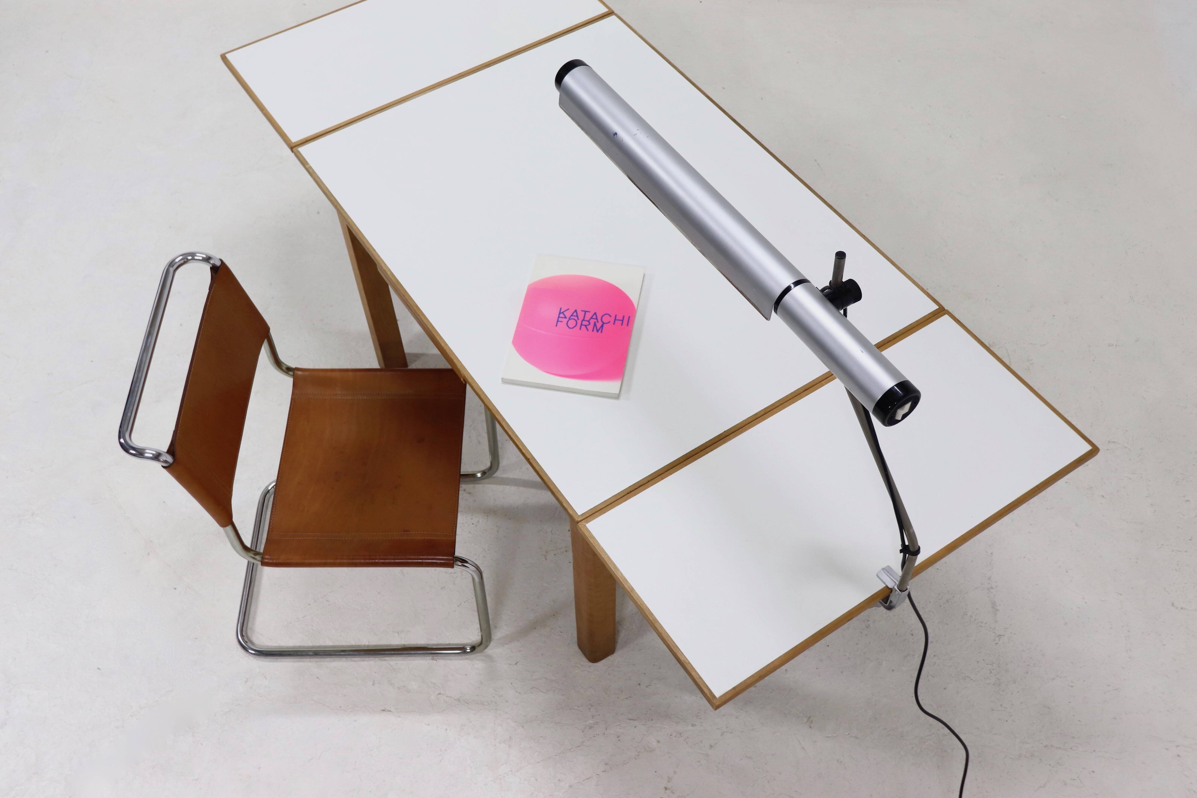 Architect Fluorescent Tube Desk Lamp 1970s