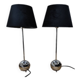 Deux lampes vintage
