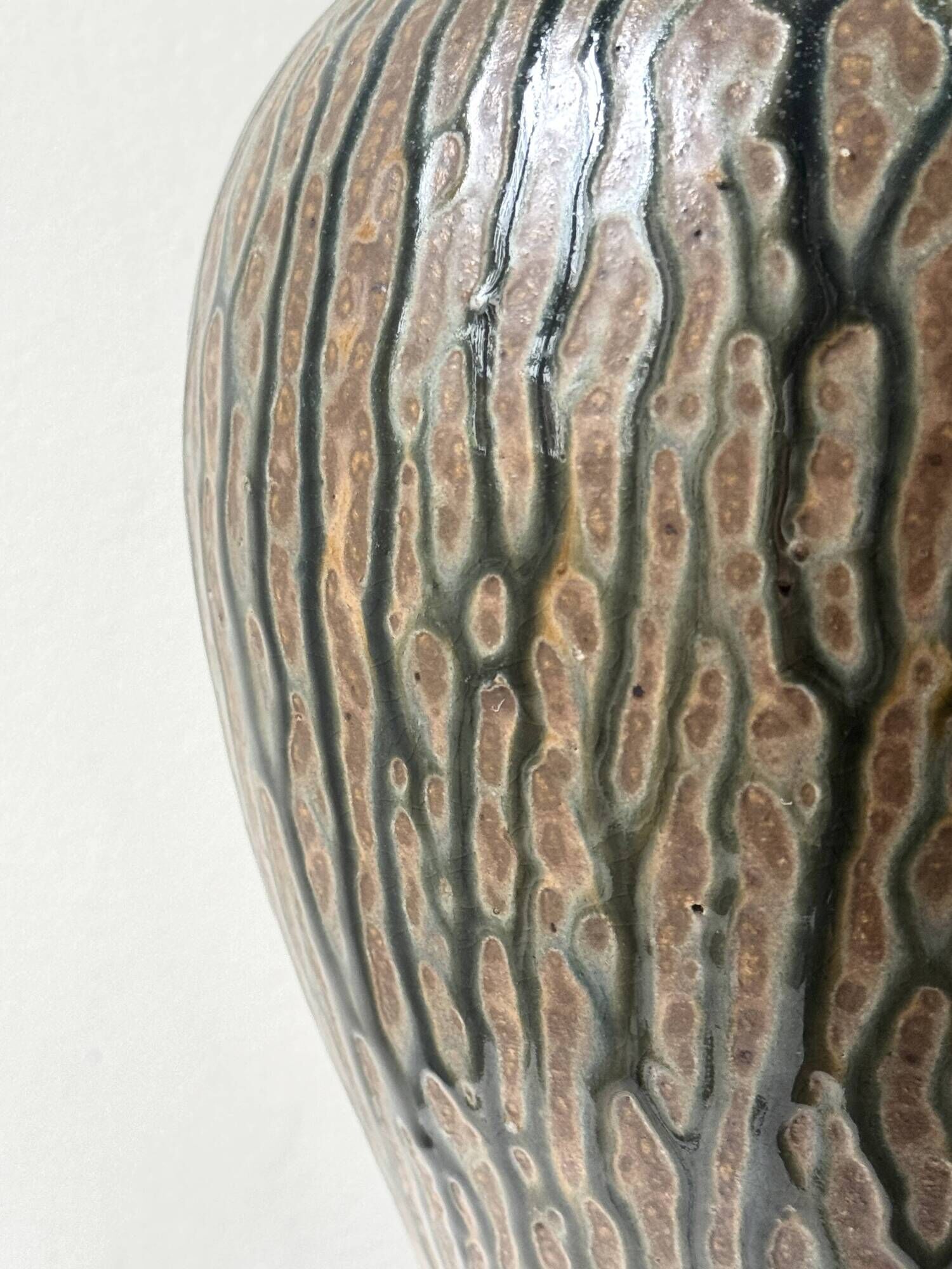 Art Deco ceramic table lamp, 1940.