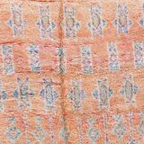 Vintage Berber Carpet Rose Peach - 275 x 173 cm