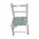Wooden children's chair and seating in recycled air chamber