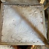 Old carved wood chairs