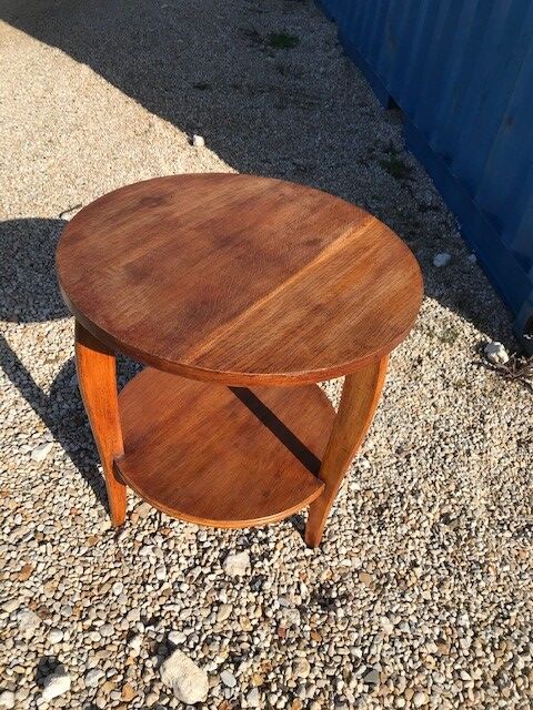 Ancient pedestal table