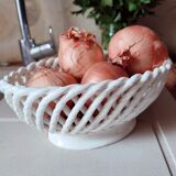 Braided earthenware cup