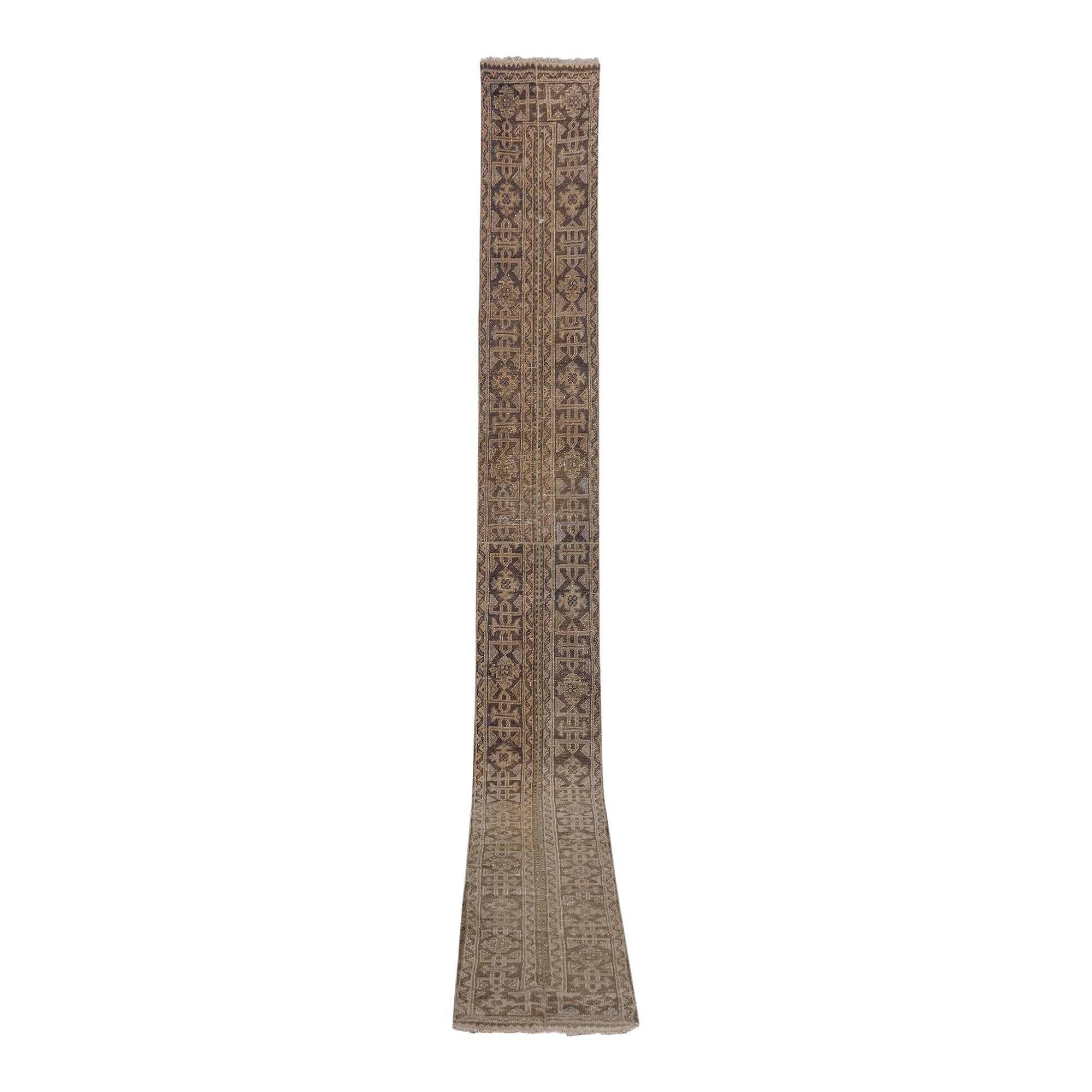 Tapis de couloir turc vintage 53x560 cm