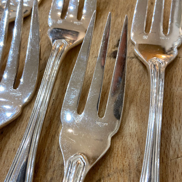 Fish service, Ercuis