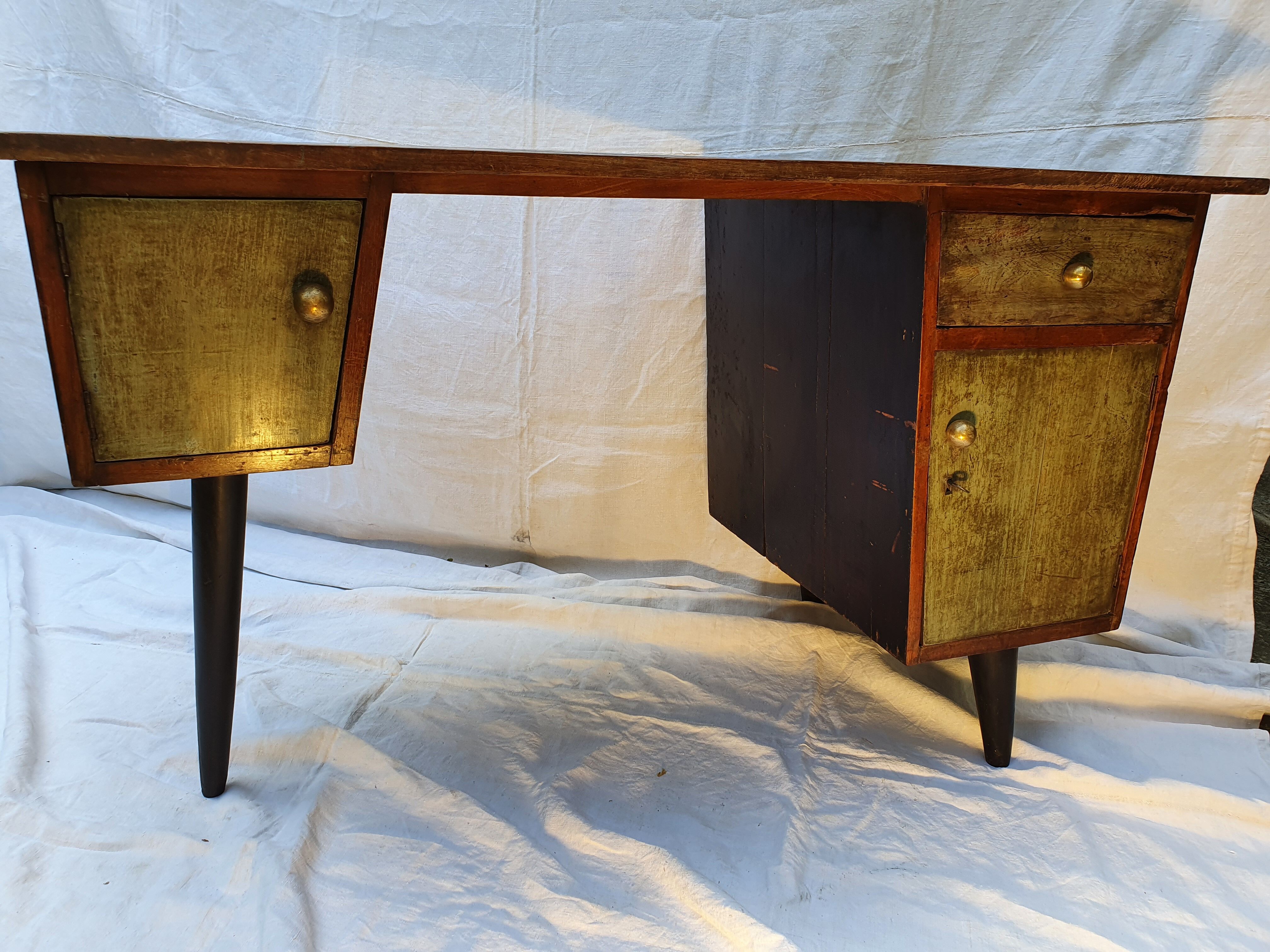 Dutch 1950 teak office