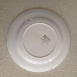 9 plates earth of iron Digoin Sarreguemines