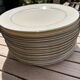 Large Tharaud plates in Limoges porcelain