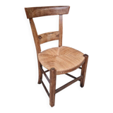 Vintage straw children's chair