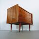 Vintage wooden chest of drawers in Scandinavian style