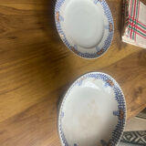 Pair of ceramic cups from St Amand 50s