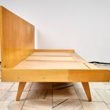 Vintage Modular Corner Sofa Bed with Ottoman, 1960s, Czechoslovakia