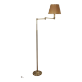Brass e-reader floor lamp