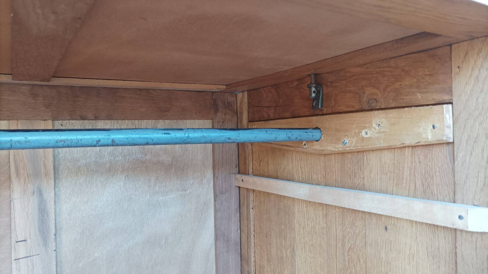 Vintage oak wardrobe