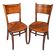 Pair of chairs Jacob & Josef Kohn Vienna 1900/1910 Art Nouveau