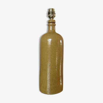 Stoneware lamp in the shape of a bottle 50 years 60