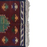 Vintage Turkish Oushak Rug Handwoven 107x160 cm