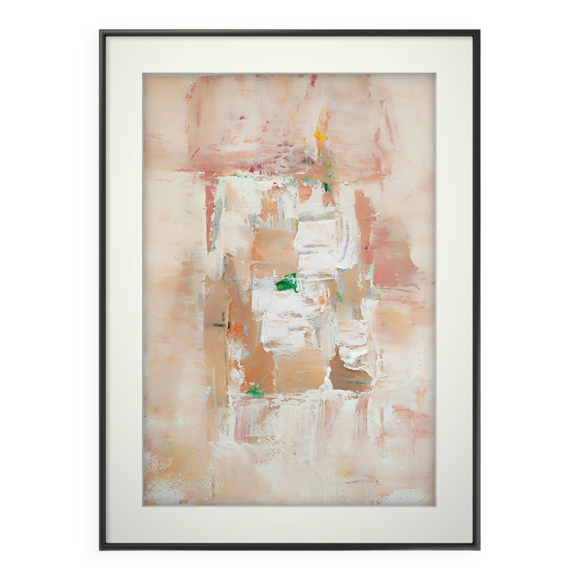 Abstract landscape painting