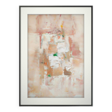 Abstract landscape painting