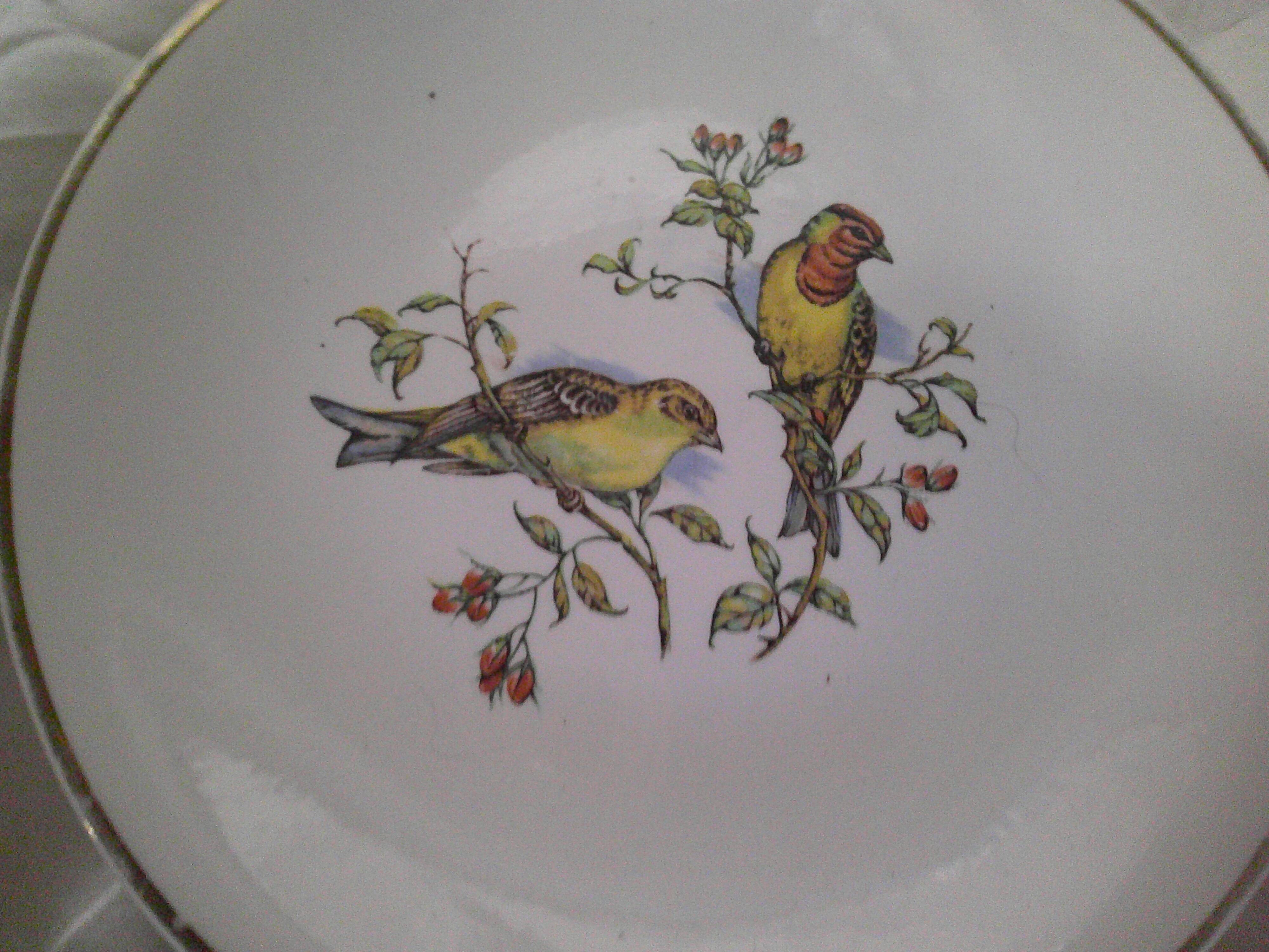 6 Luneville dessert plates