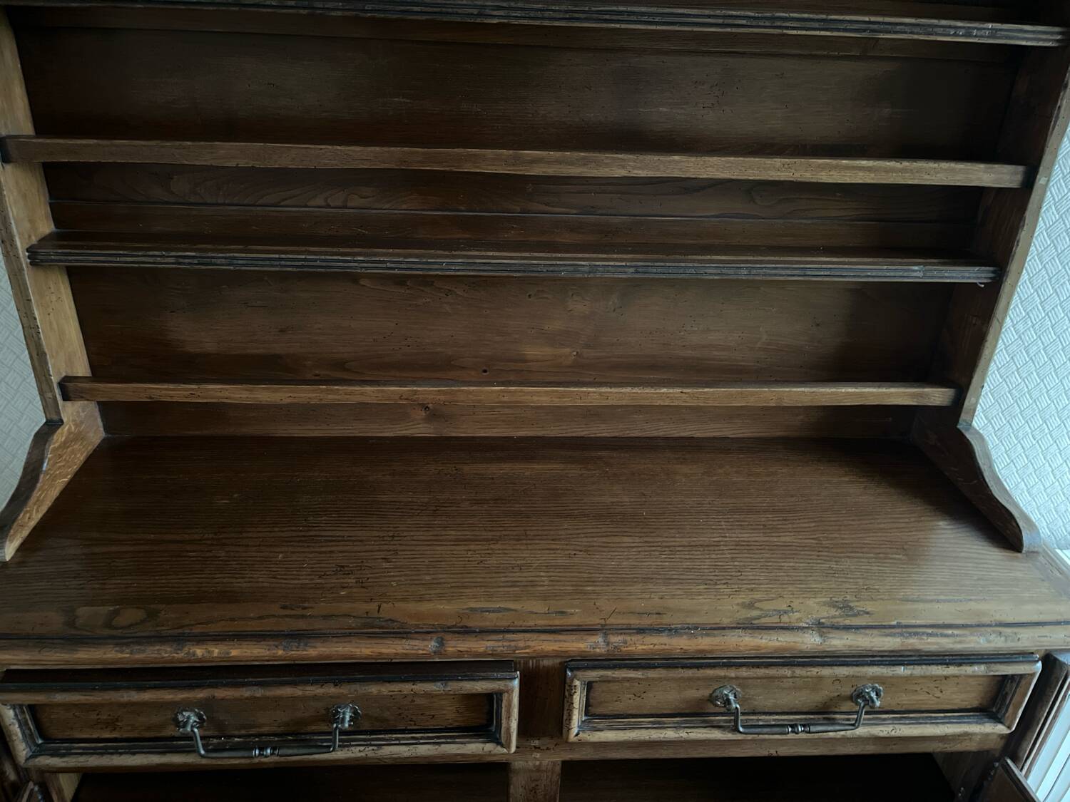 Antique oak sideboard