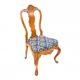 A pair of antique chairs from the late 19th century, France. After renovation.