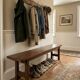 Oak farm bench, 180cm in length.