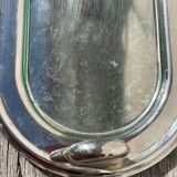 Silver-plated duck dish