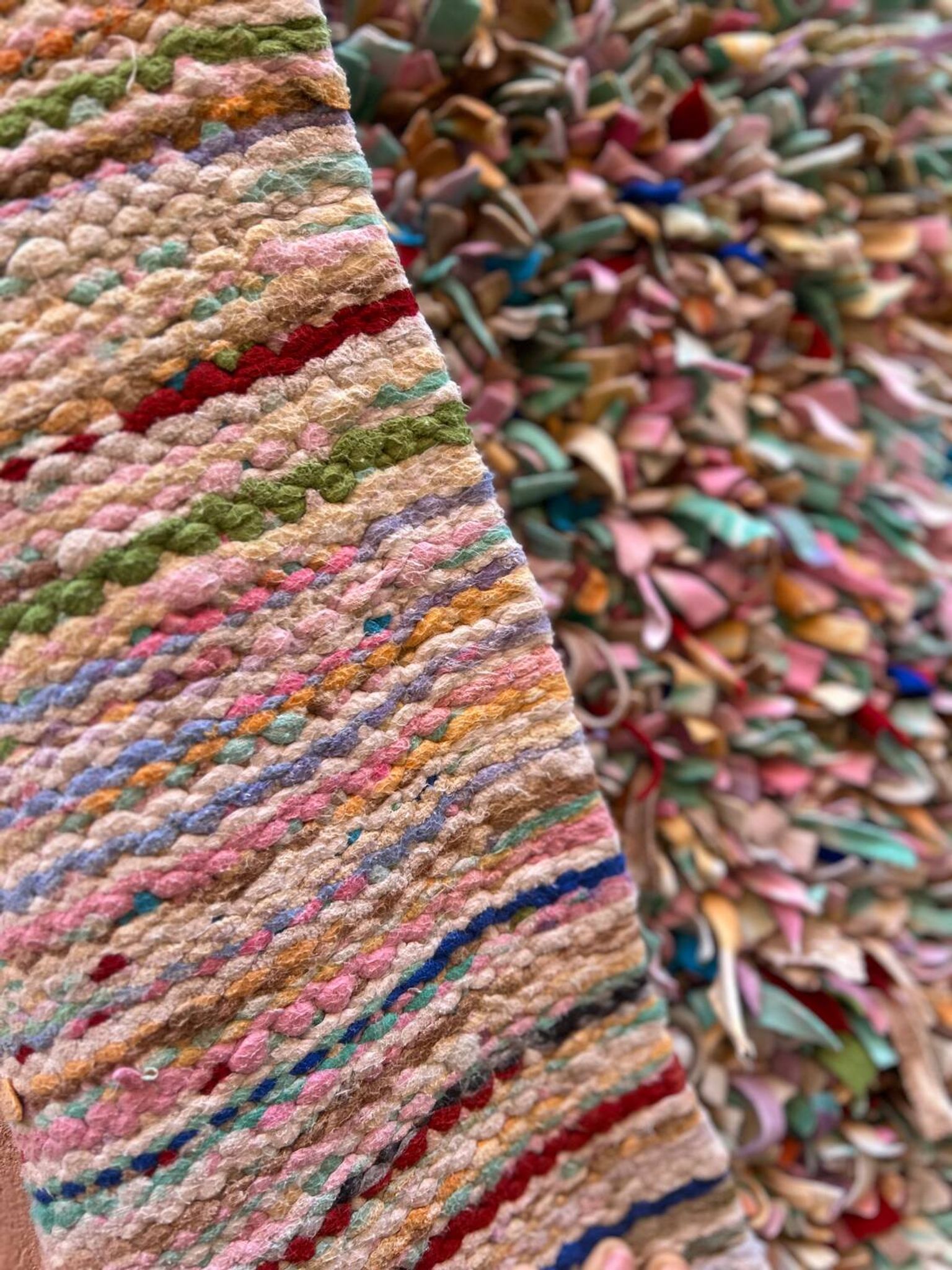 Tapis Froufrou berbère 230x65