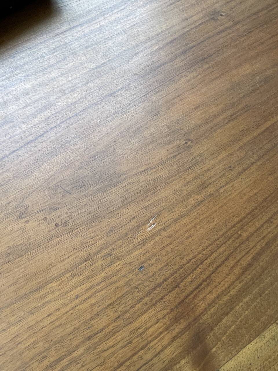 Solid walnut farmhouse castle table 1900 XXL