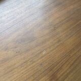 Solid walnut farmhouse castle table 1900 XXL