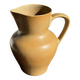Grande carafe boule en grès orange H20