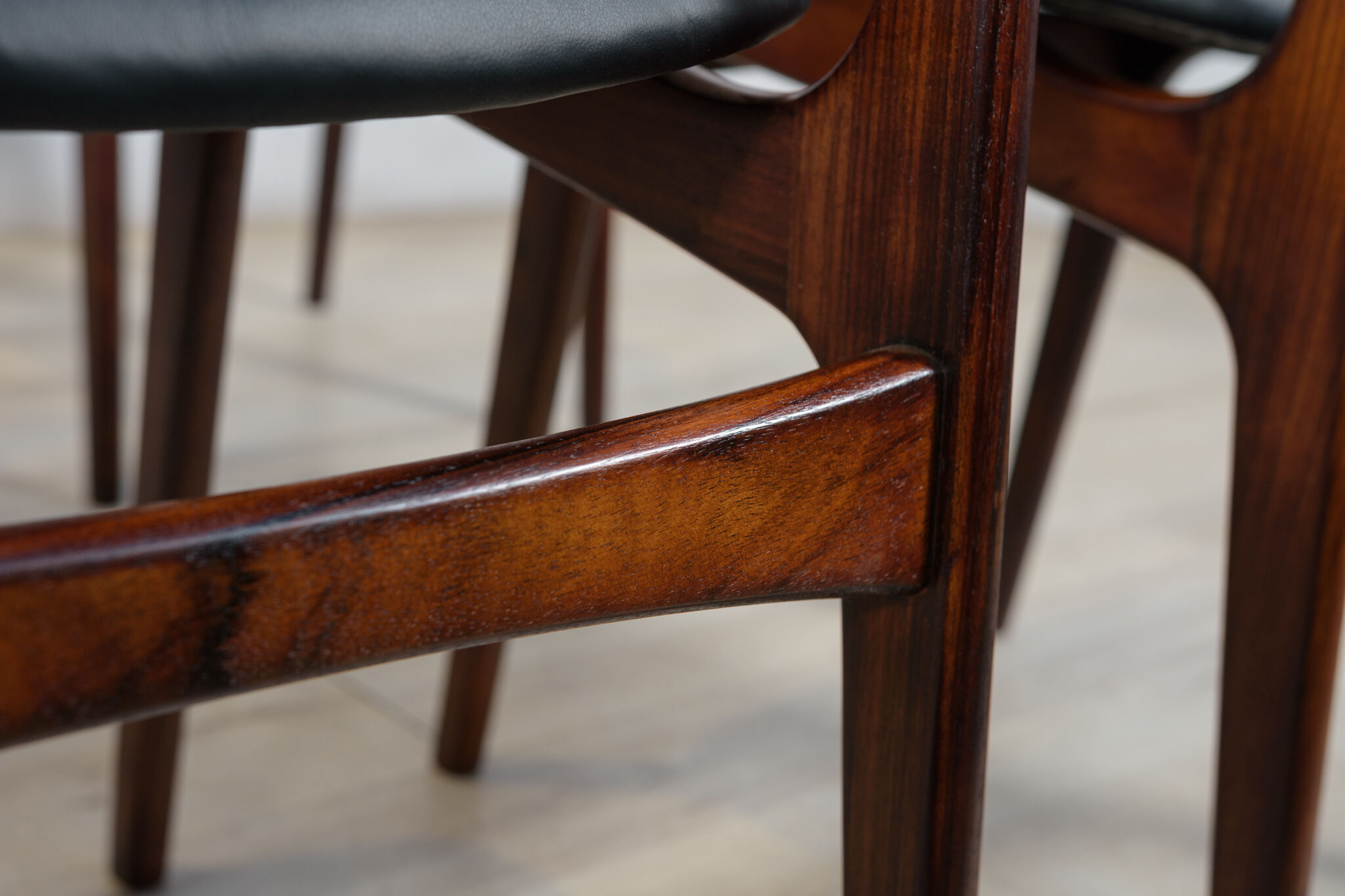 Mid-century danish rosewood dining chairs, 1960s, set of 8