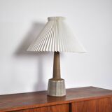 Scandinavian Modern ceramic Table Lamp by Per Linnemann-Schmidt for Palshus, 1960s