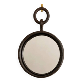 Miroir industriel en fer forgé