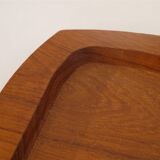 Scandinavian teak pocket tray 1960