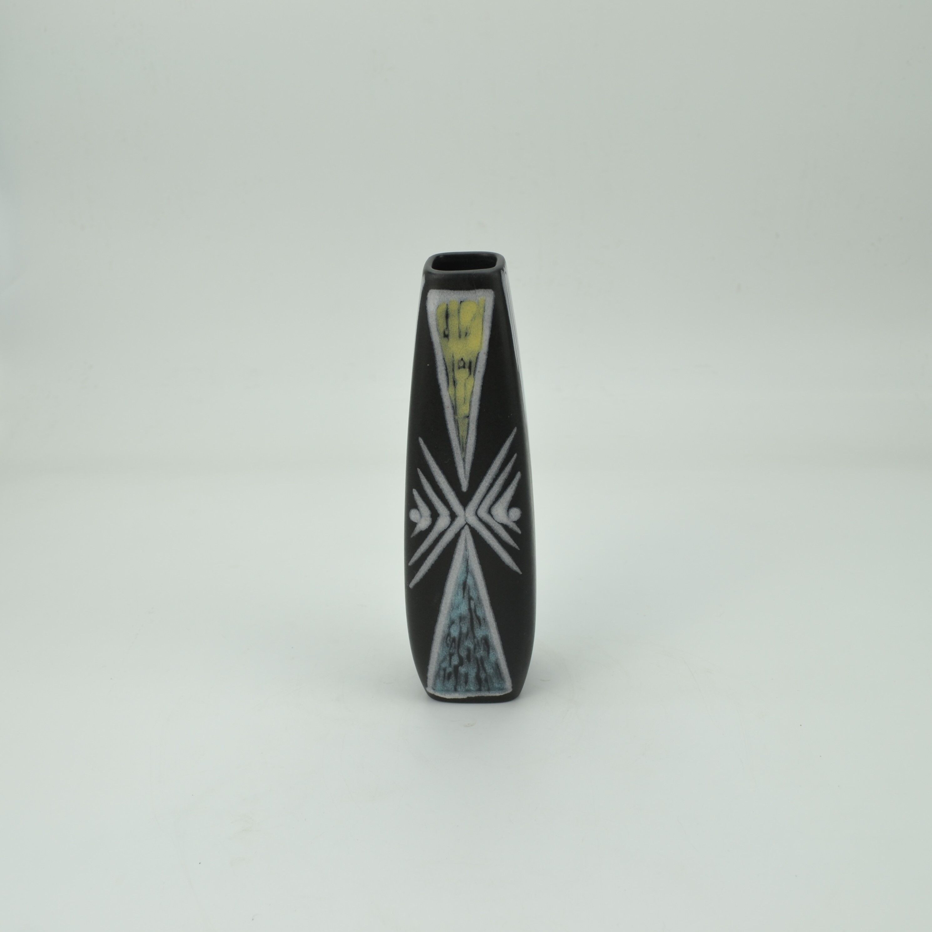 Earthenware vase Burgundia series by Sørensen and Jensen for Søholm