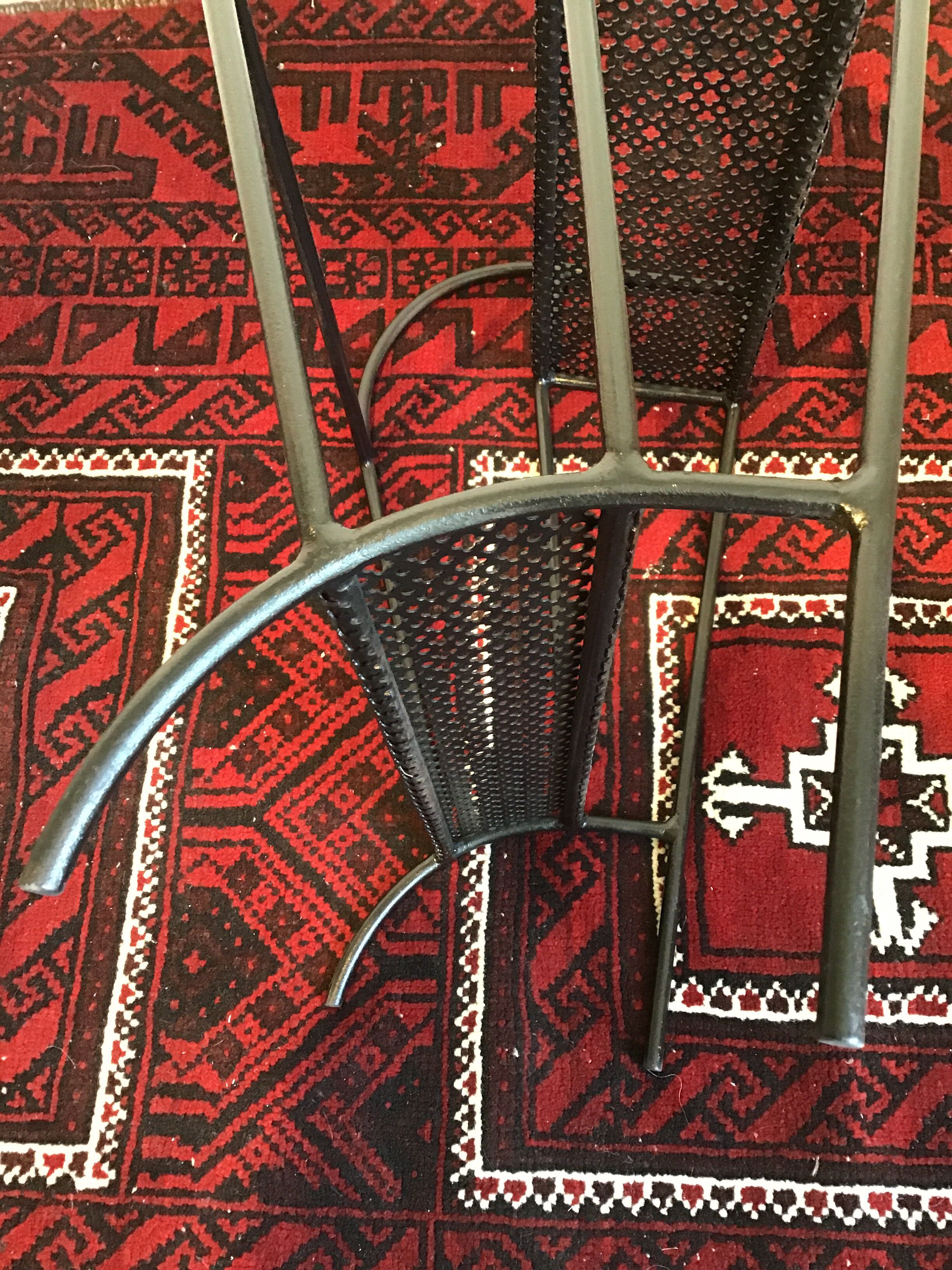 End of 60s metal sofa