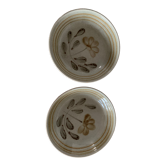 Lot 2 assiettes Digoin Sarreguemines