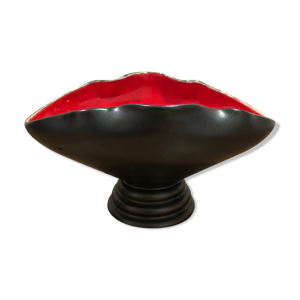 Vide poche rouge et noir