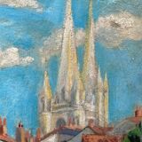 Tableau de Bayonne huile basque