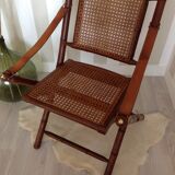 Bamboo folding chair