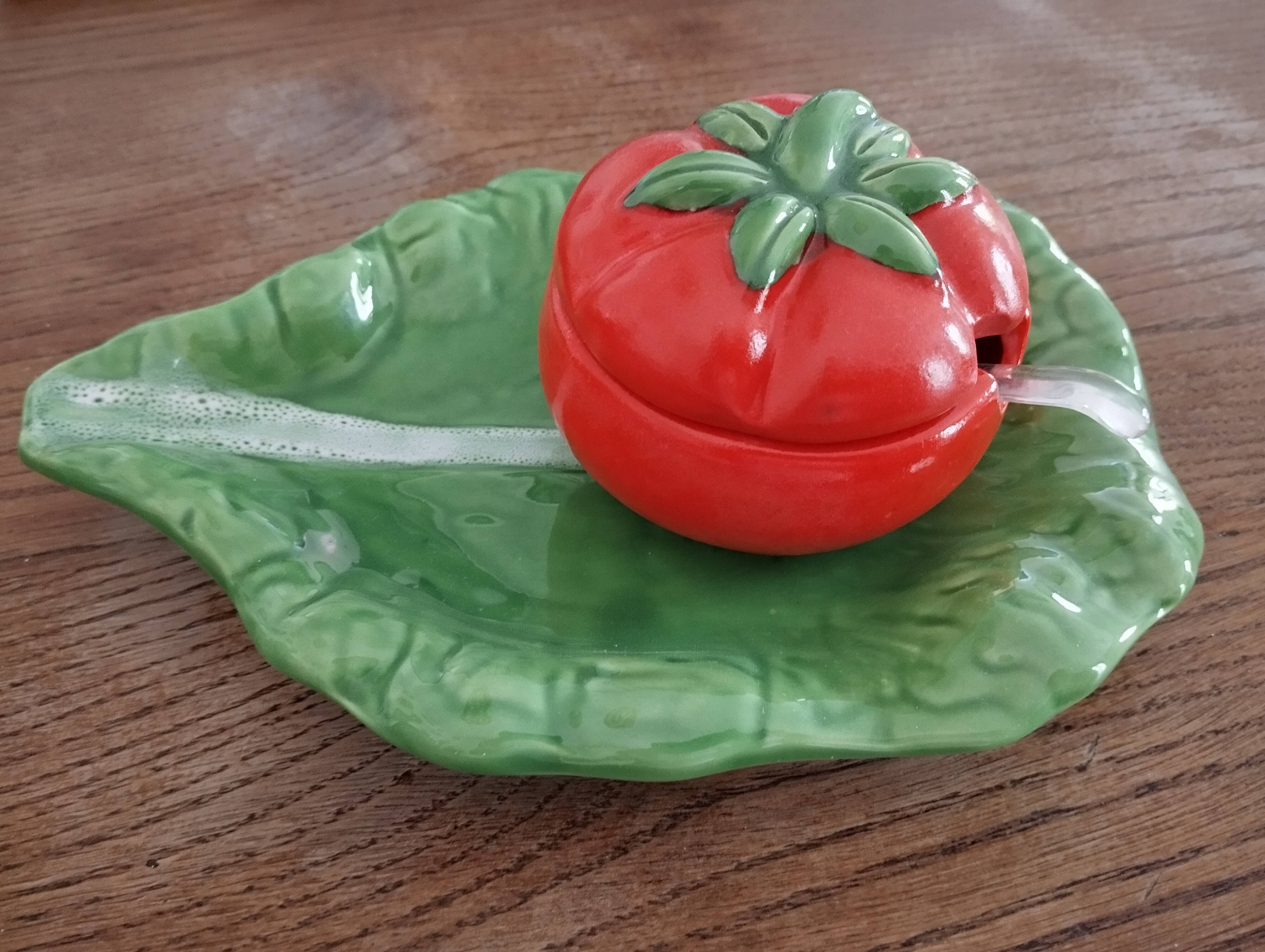 Mustard pot Condiment tray