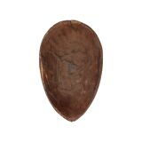 Vintage Wooden Mask Africa Ceremonial Tribal Art Congo 38cm