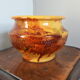 Flower pot planter with indoor plants