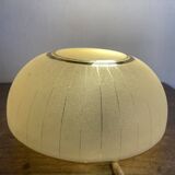 Retro ceiling light in granite glass and gold