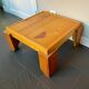 Table basse vintage pin massif